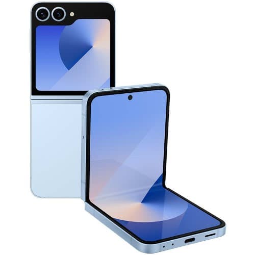 Galaxy Z Flip 6 5G - 6.7" - 256GB ROM - 12GB RAM - Dual SIM - Fingerprint - 4000mAh - Blue