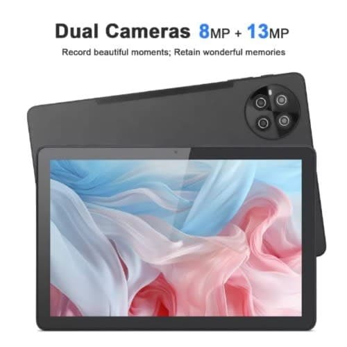 C Idea Cm8800 Plus Tablet With Keyboard - 10.1" - 512GB ROM - 8GB RAM - 5g Sim - 10000mAh - Black
