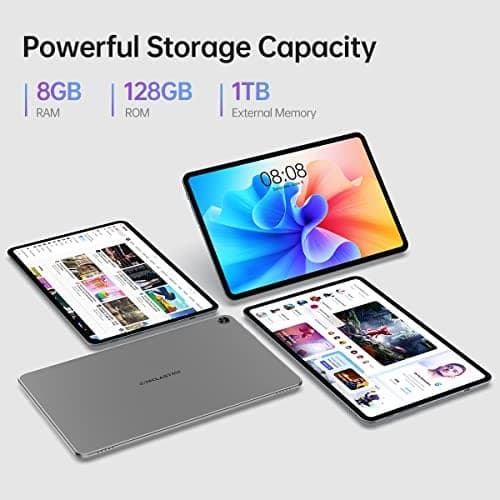 T40 Pro - 10.4" - 8GB RAM - 128GB ROM - Dual Sim - 7000mAh + Case And Tempered Glass With Gift