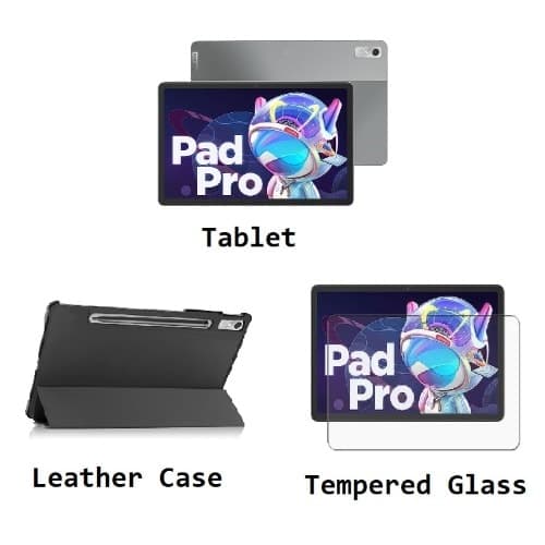Tab P11 Pro - Xiaoxin 6GB RAM+128GB ROM + Leather Case And Screen Guard Wi-fi Tablet