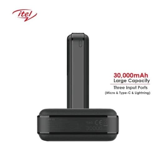 Powerbank - 30000mAh - Black