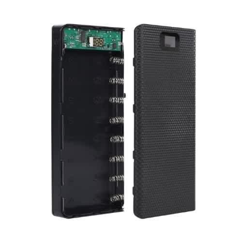 Diy 8-slot 18650 Power Bank Battery Box Mobile Power Supply Kit