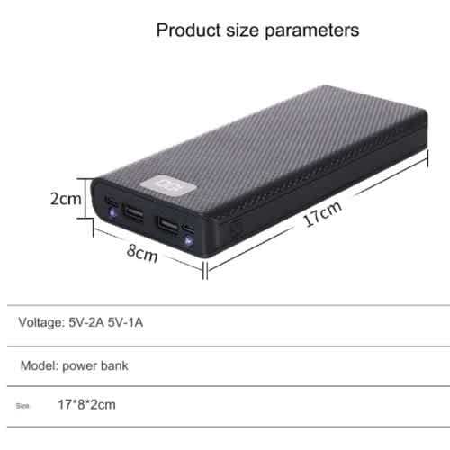 Diy 8-slot 18650 Power Bank Battery Box Mobile Power Supply Kit