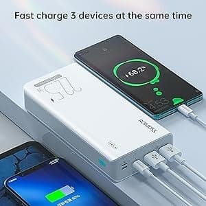 Power Bank Type C Pd Fast Charge Non- Display Type - Sense8pf Qc 22.5w - 30000mAh