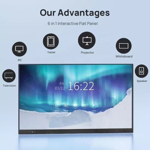 65" Interactive Flat Panel - 8gb + 128gb