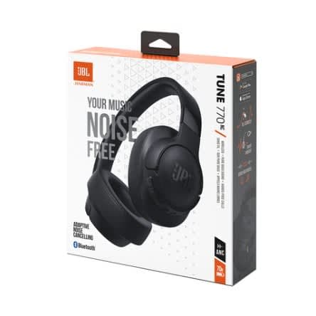 Jbl Tune 770nc Adaptive Noise Cancelling Headset Black