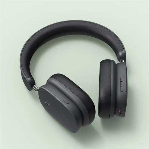 Bowie H1 Hybrid Anc Wireless Headphones 4-mics Enc Bluetooth 5.2 40mm Driver Hifi