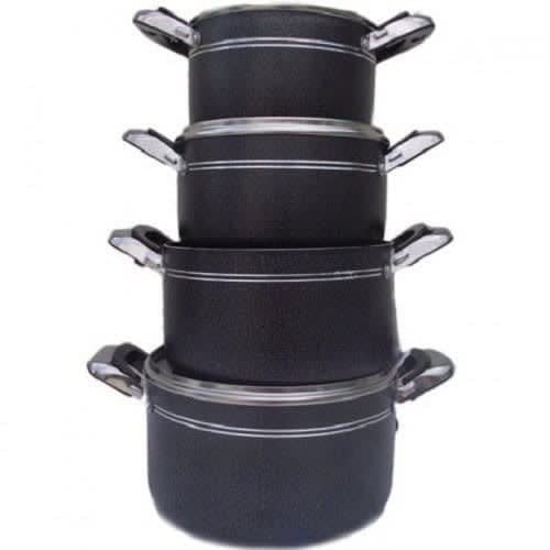 Non Stick Pot Set + Free Pan
