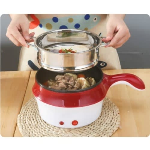Multi-function Non-stick Pan & Electric Cooker- 450w -18cm
