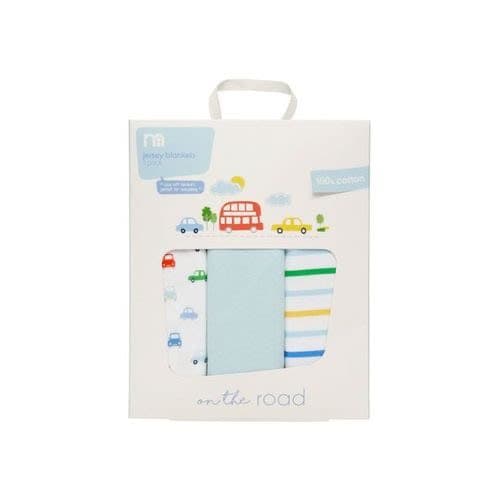 On The Road Jersey Blankets-3 Pack