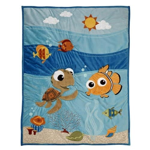 Nemo's Wavy Days Baby Beddings Set - 4 Piece