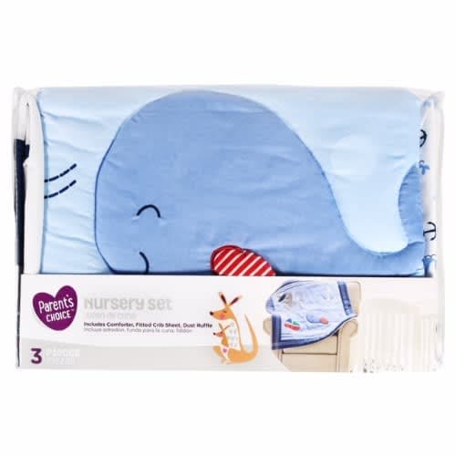 Baby Nursery Crib - Set Of 3 Piece
