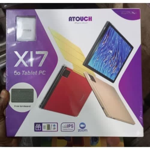 X17 Tablet Pc - 10.1" - 128GB ROM - 4GB RAM - Wi-fi + 5G - Dual Sim - 6000mAh - Black