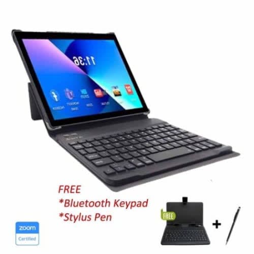 Idino Notebook 4 GB RAM - 128GB ROM - 6000mAh -Android 10.0 Tablet With Keyboard
