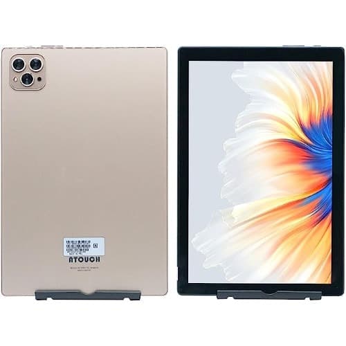 X19 Ultra Tablet PC with Keyboard - 10" - 512GB ROM - 8GB RAM - 5G Dual SIM - 6000mAh - Gold