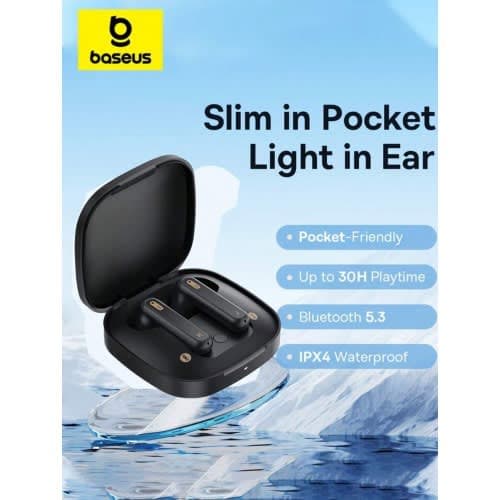 Baseus Bowie E16 True Wireless Earphones Black