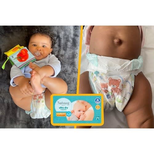 Nutmeg - Ultra Dry Nappies Size 6 - 30 Pack