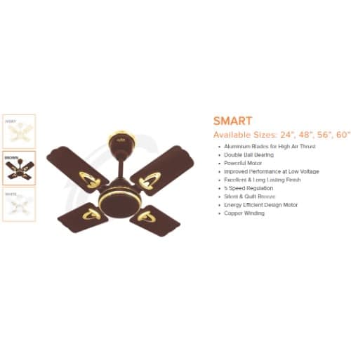 Smart Ceiling Fan -24" - 67W