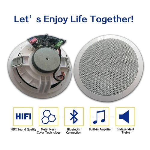Bluetooth Ceiling Speaker - 4in1