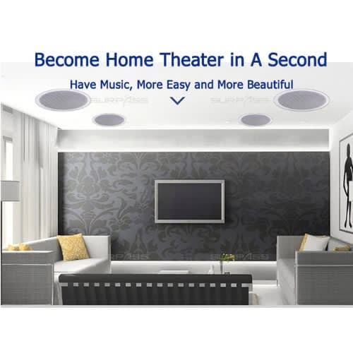 Bluetooth Ceiling Speaker - 4in1