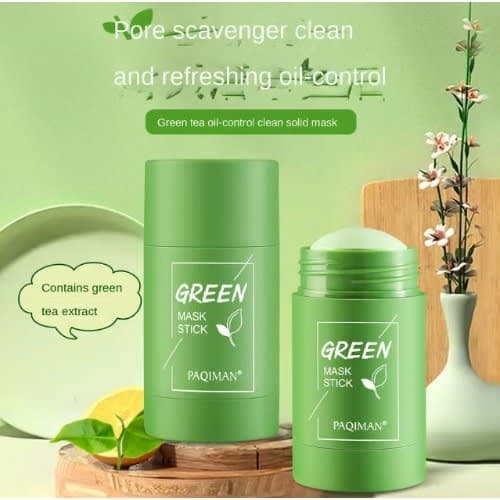 Paqiman Green Mask - Purifying Cleansing Stick - 40g
