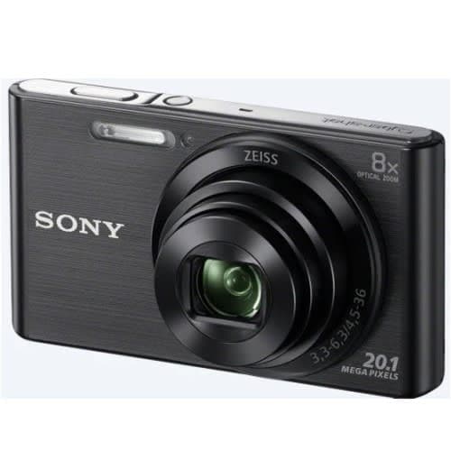 W830 Black 20.1 Mp 8x Optical Zoom Cyber Shot Camera