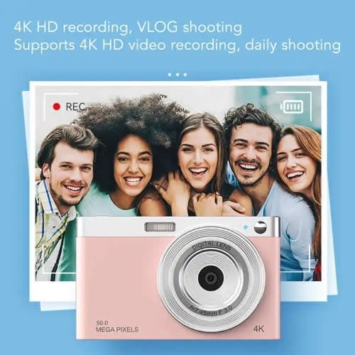 Professional Digital Photo & Video Camera With Face And Smile Detection