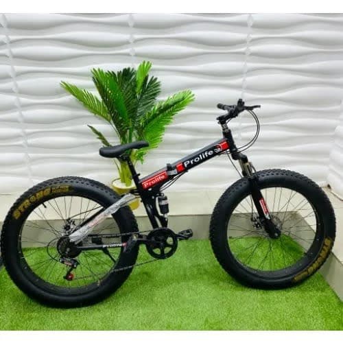 Adjustable Adult Bicycle Big Tire