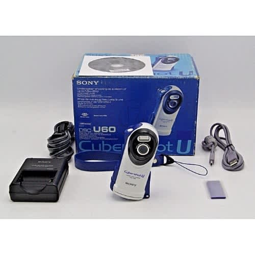 Cyber-shot Dsc-u60 2.0megapixel Digital Camera With Underwater Shooting Mode