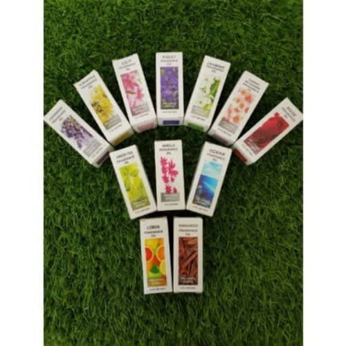 10ml Pure Essential Fragrance Oils Aromatherapy Diffusers - 6pieces
