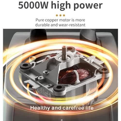 Sk-666 Blender 5000W - 2L - 2 In 1 Cup Food Processor