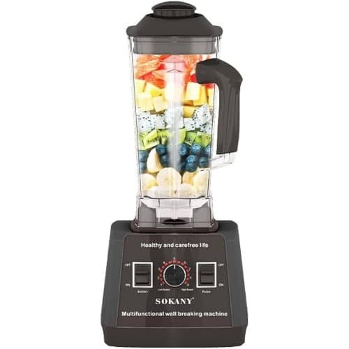 Sk-666 Blender 5000W - 2L - 2 In 1 Cup Food Processor