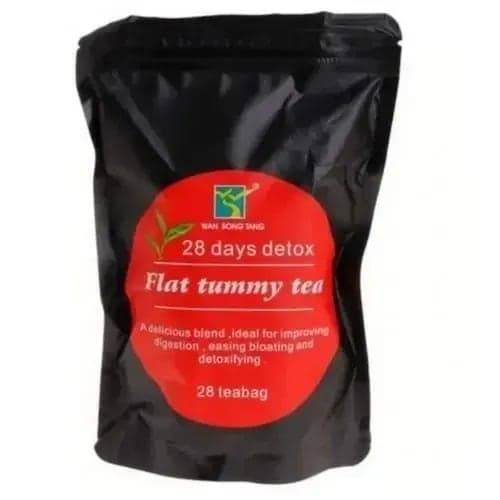 Flat Tummy Tea - Detoxifies + Slims & Aids Metabolism & Digestion - 28 Tea Bags
