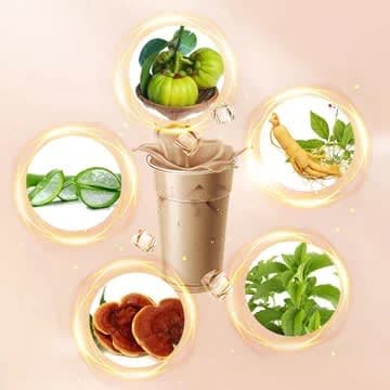 Winstown Slim Milk Tea Nature Flavour | Diet Shake For Weight Loss - 10g X 10 Sachets