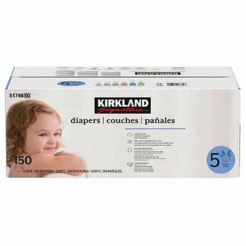 Kirkland Signature Diapers - Size 5 - 150ct