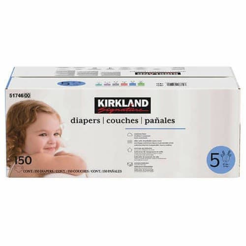 Kirkland Signature Diapers - Size 5 - 150ct