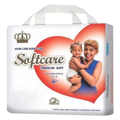 Softcare Baby Diaper Jumbo L - Size 4 - 87count