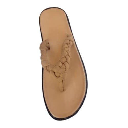 Flat Leather Slipper
