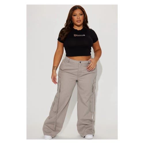 Wide Leg Cargo Pant