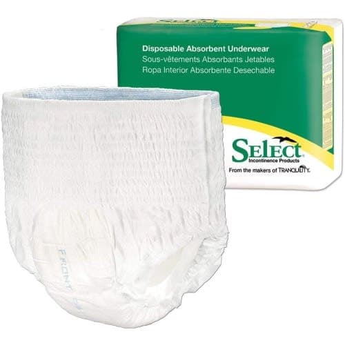 Disposable Absorbent Underwear - Pack Of 18