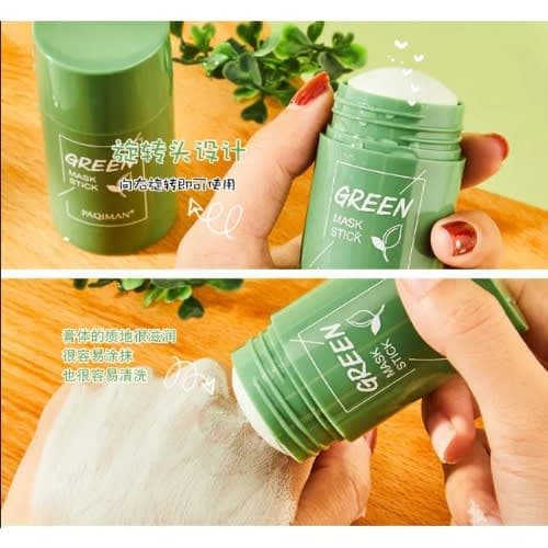 Paqiman Green Mask - Purifying Cleansing Stick - 40g