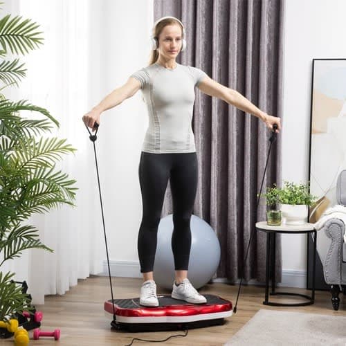 Full Body Fitness Vibration Plate Workout Machine For Fat Burning And Indoor Exercising