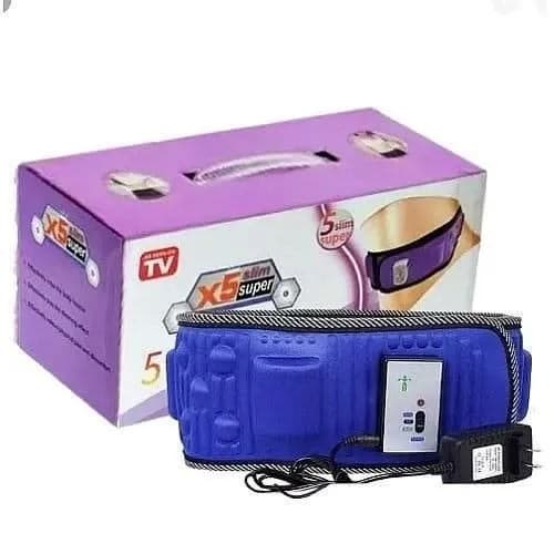 X5 Super Slim Abdomen Fat Burning Vibration Slimming Belt