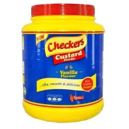 Checkers Custard Powder -vanilla Favour- 2kg