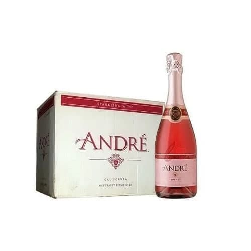 Andre Rose Wine - 750ml - 12%abv -12 Bottles