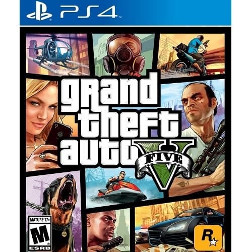 Grand Theft Auto V - GTA V - PlayStation 4