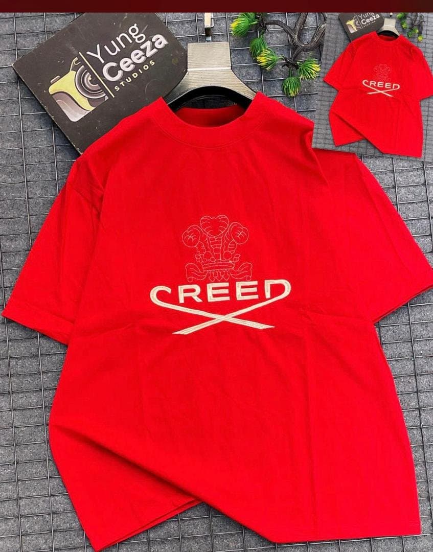 QUALITY CREED ROUND NECK SHIRT.