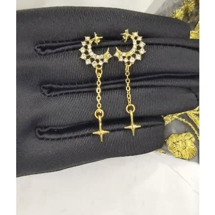 C Shape Drop Earring