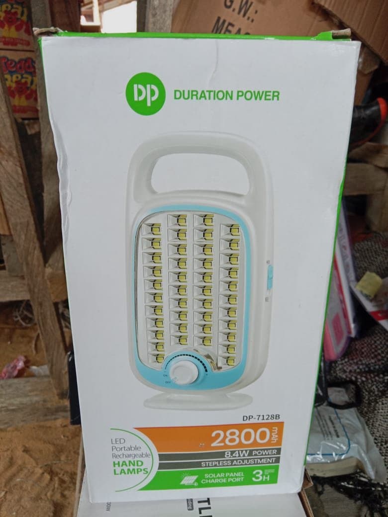 Dp Led Light RECHARGEABLE LAMP WITH SOFT TOUCH CONTROL &SOLAR ENABLED
