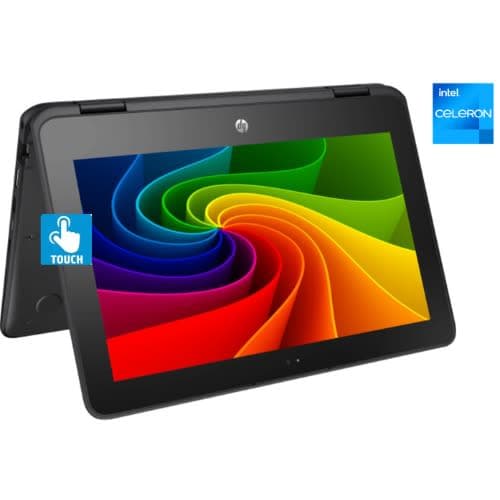 HP Probook 11 X360- Intelceleron - 128GB SSD - 4GB RAM - Windows 10 Pro + Touchscreen